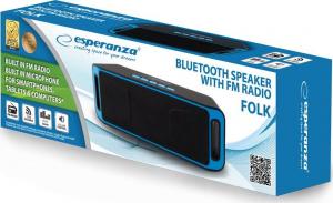 Głośnik Esperanza Folk niebieski (EP126KB) 3