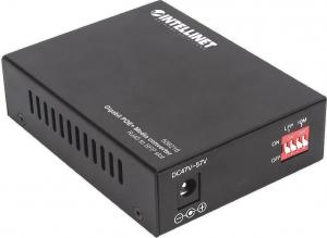 Konwerter światłowodowy Intellinet Network Solutions Intellinet 508216 Media konwerter Gigabit 1000Base-T RJ45 na Slot SFP, injector PoE+ (508216) - NET-WRPA-INN-029 5