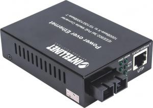 Konwerter światłowodowy Intellinet Network Solutions Intellinet Gigabit PoE + Medienkonverter SC Singlemode 20km 1