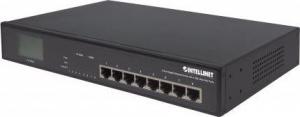 Switch Intellinet Network Solutions GIGABIT 8xRJ45 / 4x PoE, wyświetlacz LCD (561310) 2