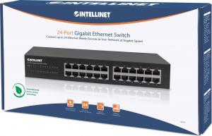 Switch Intellinet Network Solutions GIGABIT 24X 10/100/1000 RJ45 DESKTOP/RACK (561273) 7