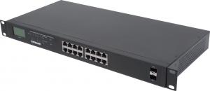 Switch Intellinet Network Solutions Gigabit 16x RJ45, POE+, 2x SFP, LCD, Rack 19 (561259) 2
