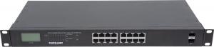 Switch Intellinet Network Solutions Gigabit 16x RJ45, POE+, 2x SFP, LCD, Rack 19 (561259) 3