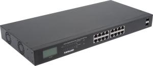 Switch Intellinet Network Solutions Gigabit 16x RJ45, POE+, 2x SFP, LCD, Rack 19 (561259) 4