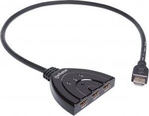 Manhattan Manhattan 1080p 3-Port HDMI-Switch integriertes Kabel sw 1