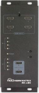 Techly Przełącznik Matrix 4xHDMI 4K (IDATA-HDMI-MX42) 2