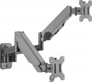 Manhattan Uchwyt ścienny na 2 monitory 17" - 32" (461627) 3