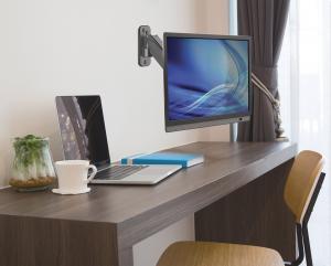 Manhattan Uchwyt Ścienny TV LED/LCD 17-32 Cale 8kg Sprężyna Gazowa (461603) 6