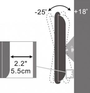 Techly Uchwyt ścienny 13'' - 31'' 4