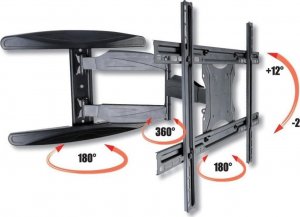 Techly Techly Wandhalterung LCD TV LED 40"-65" FullMotion schwarz 2