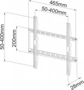 Techly Uchwyt Ścienny do telewizora TV/LCD 13-30 cali 23kg Obrotowy Biały (ICA-PLB-162MW) 3
