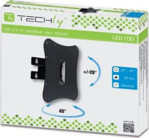 Techly Techly Wandhalterung für 23"-37" TV LED LCD 1 Gelenk schw. 2