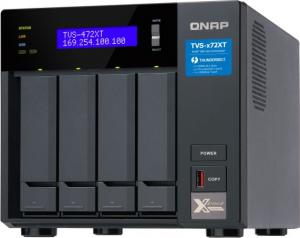 Serwer plików Qnap Serwer plików TVS-472XT-PT-4G / 1 RAID / 1x 12 TB HDD 3