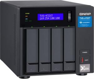 Serwer plików Qnap Serwer plików TVS-472XT-PT-4G / 1 RAID / 1x 12 TB HDD 5
