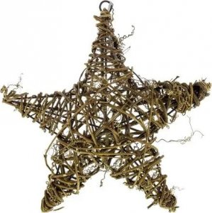 Dekoracja świąteczna Retlux RETLUX - RXL 255 vánoční dekorace 10LED, hvězda ratan, 25x25x6.5cm + přívod 0.3m, 2x AA, barva teplá bílá 2