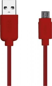 Kabel USB SBS Mobile microUSB - USB-A 1 m Czerwony (TECABLEMICROR) 1