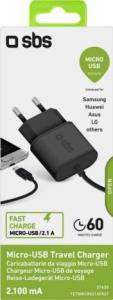 Ładowarka SBS Mobile 2.1 A (TETRMICRO21AFAST) 2