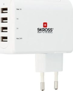 Ładowarka Skross 4x USB-A 4.8 A (2.800101) 1