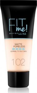 Maybelline  Fit Me! Matte Poreless 102 Fair Ivory 30 ml 1