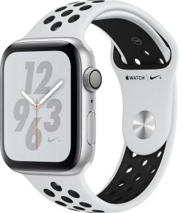 Smartwatch Apple Watch Nike+ 4 GPS 44mm Silver Alu Czarno-biały  (MU6K2WB/A) 1
