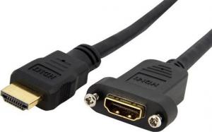Kabel StarTech HDMI - HDMI 0.9m czarny (HDMIPNLFM3) 1