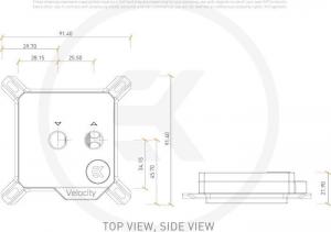 EK Water Blocks EK-Velocity Intel - Kupfer + Plexi (WAEK-1565) 4