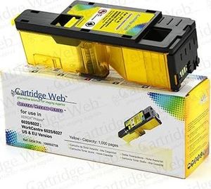 Toner Cartridge Web Yellow Zamiennik 106R02762 (CW-X6020YN) 1