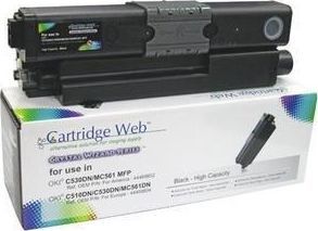Toner Cartridge Web Black Zamiennik 44973508 (CW-O511BN) 1