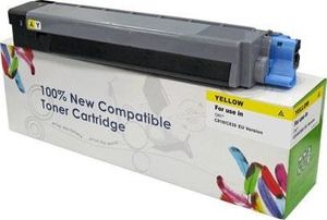 Toner Cartridge Web Yellow Zamiennik 44059229 (CW-OES8460YN) 1