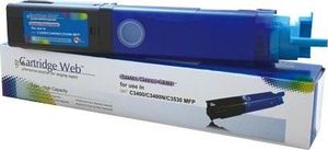 Toner Cartridge Web Cyan Zamiennik 43459331 (CW-O3400CN) 1