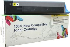 Toner Cartridge Web Yellow Zamiennik 44315305 (CW-O610YN) 1
