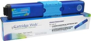 Toner Cartridge Web Cyan Zamiennik 44469706 (CW-O310CN) 1