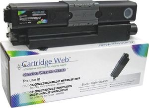 Toner Cartridge Web Black Zamiennik 44469803 (CW-O310BN) 1