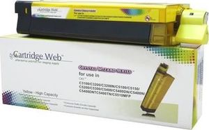Toner Cartridge Web Yellow Zamiennik 42804513 (CW-O3100YN) 1