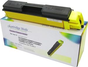 Toner Cartridge Web Yellow Zamiennik TK-590 (CW-K590YN) 1