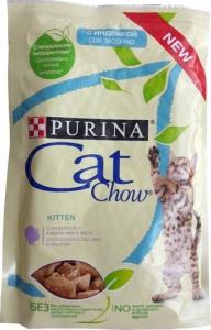 Purina Cat Chow Kitten Indyk i cukinia saszetka 85g 1
