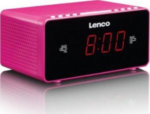 Radiobudzik Lenco CR-510 różowy 1