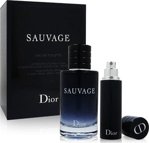 Dior Sauvage zestaw: EDT 100ml + EDT 10ml 1