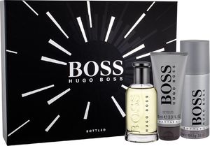 Hugo Boss Boss Bottled zestaw - EDT 100ml + dezodorant spray 150ml + żel pod prysznic 100ml 1