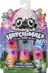 Figurka Spin Master Figurki Hatchimals 4-pak Cztery jajka + bonus Seria 4 1