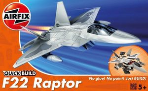 Airfix Model plastikowy QUICKBUILD F-22 Raptor 1