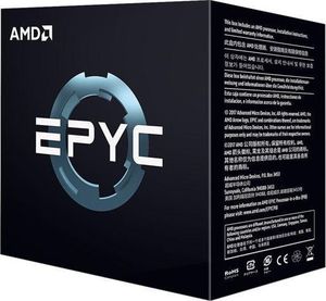 Procesor serwerowy AMD AMD CPU EPYC 7000 Series 24C/48T Model 7401P (2.0/3.0GHz max Boost, 64MB,155/170W,SP3) box 1