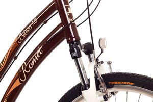 Romet Rower miejski Belleco 1.0 18" brązowy (1526063-18) 4