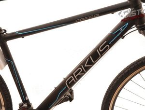 Arkus Rower górski Safari M czarno-niebieski 19" uniwersalny 2