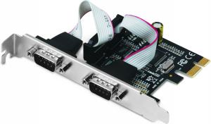 Kontroler I-TEC i-tec PCI Express karta wewnętrzna z dwoma portami RS232 MOSCHIP9901 chip 1