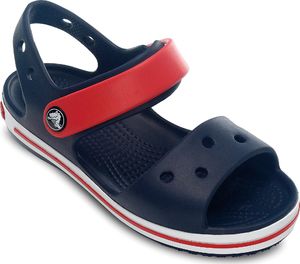 Crocs Sandały dziecięce Crocband Jr navy-red r. 21 5