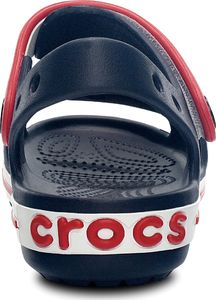 Crocs Sandały dziecięce Crocband Jr navy-red r. 21 6