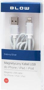 Kabel USB Blow USB-A - 1 m Biały (66-107#) 1