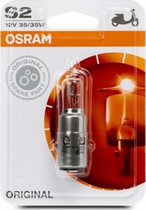 Osram OSRAM motožárovka S2 MOTO STANDARD 12V 35/35W BA20d (Blistr 1ks) 1