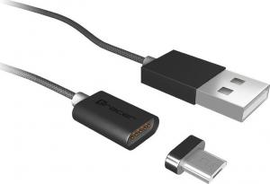Kabel USB Tracer USB 2.0 AM - micro 1,0m czarny 1